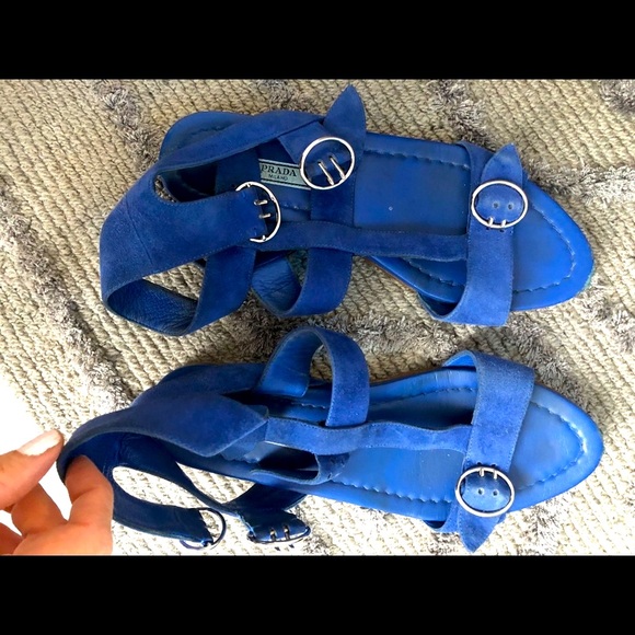 Prada Milano suede gladiator sandals - Picture 2 of 4